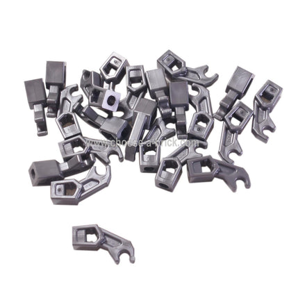 Pièce LEGO bras mécanique, Exo-Force / Bionicle, support épais - Olive Verte