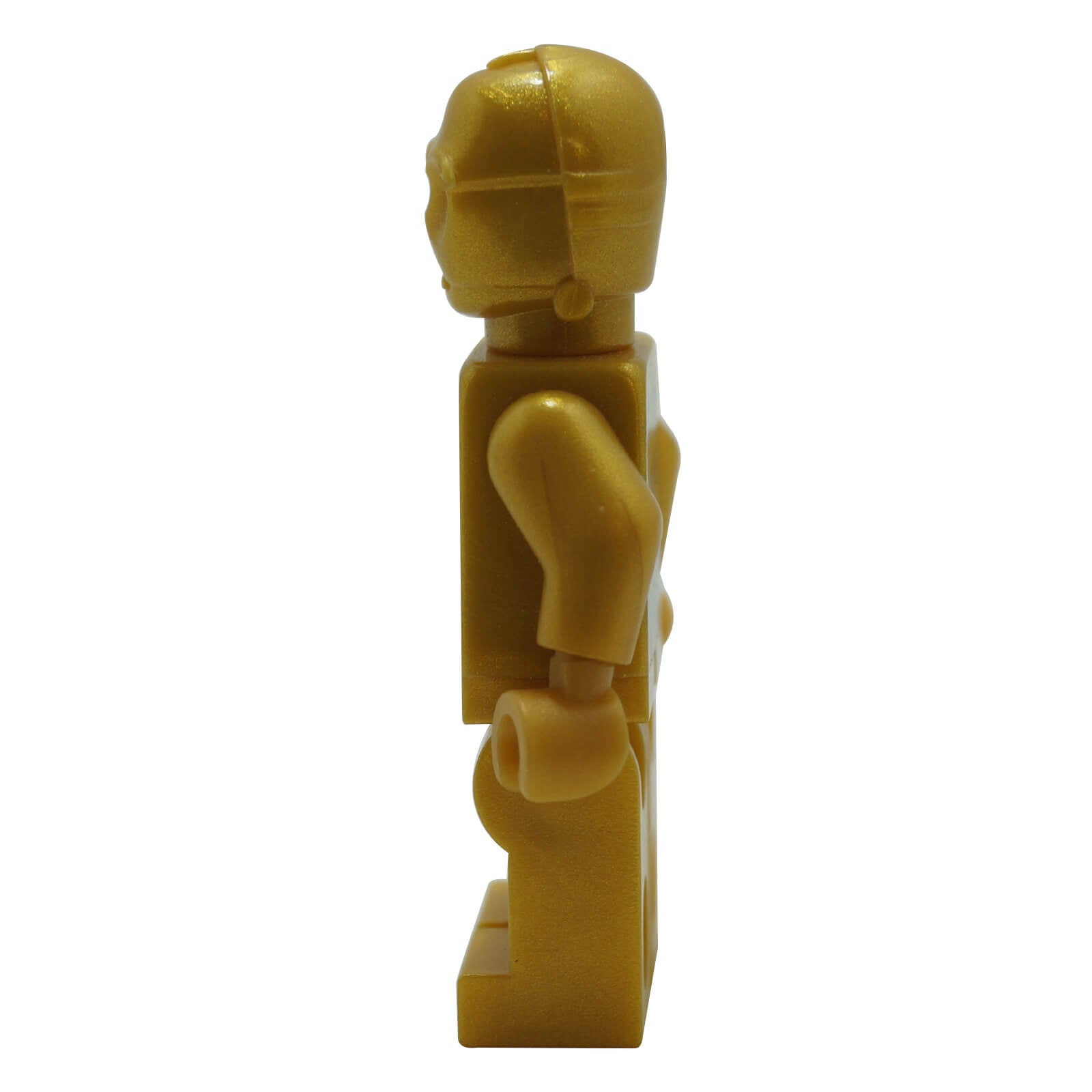 LEGO Star Wars C-3PO minifigure pearl gold sw0161a side profile