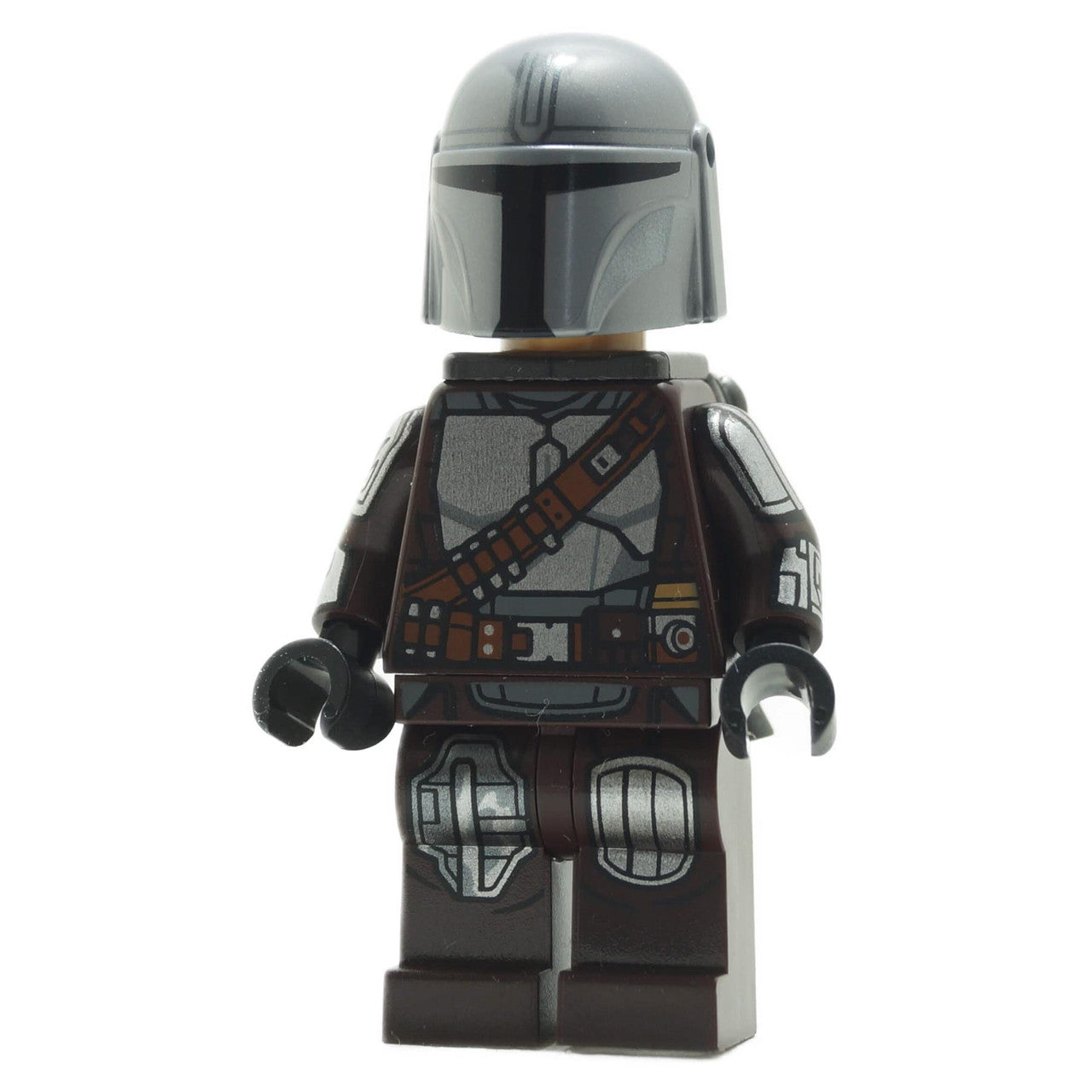 The Mandalorian / Din Djarin / 'Mando' - Silver Beskar Armor, Jet Pack, Printed Head