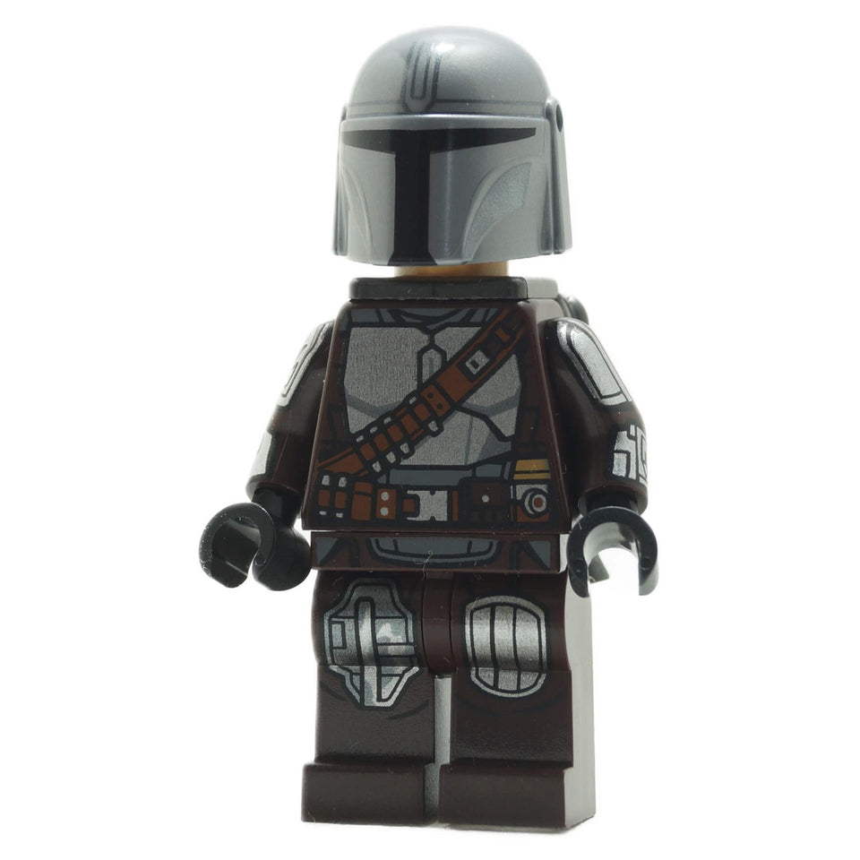 The Mandalorian / Din Djarin / 'Mando' - Silver Beskar Armor, Jet Pack, Printed Head