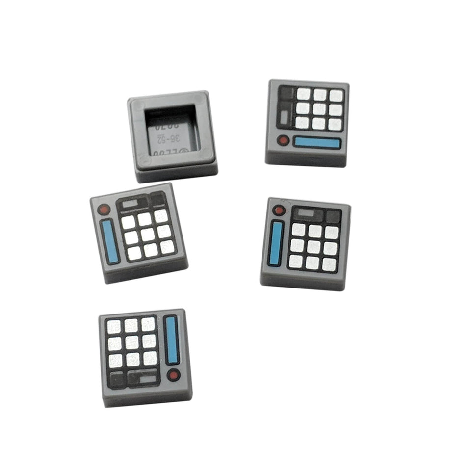 LEGO calculator keypad printed tile 3070pb174