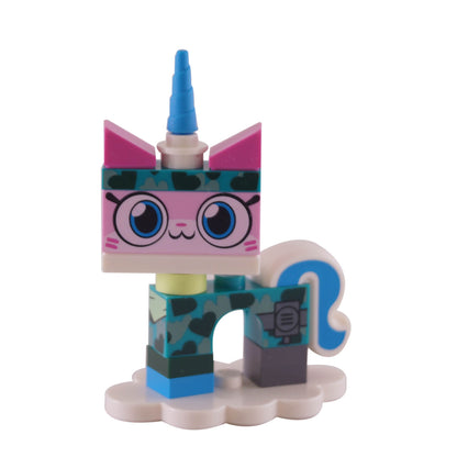 LEGO Camouflage Unikitty Series 1 collectible minifigure coluni1-8 with display stand