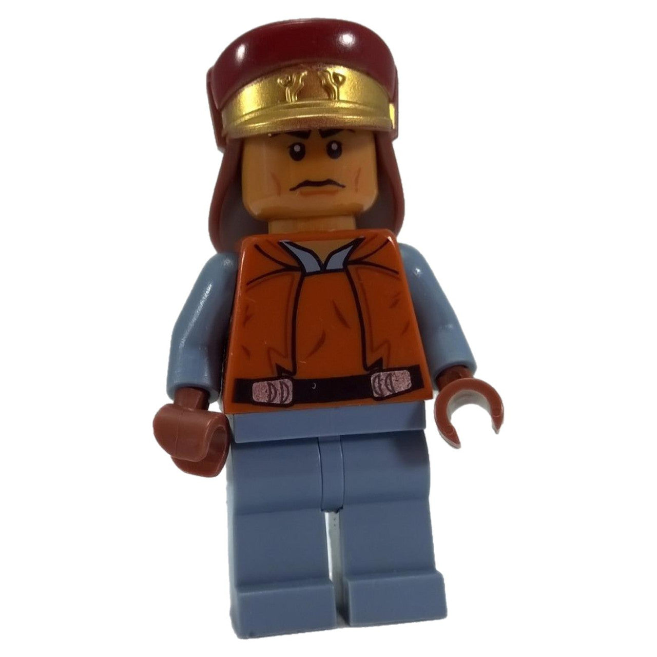 LEGO Star Wars Captain Panaka minifigure sw0321 red hat orange vest