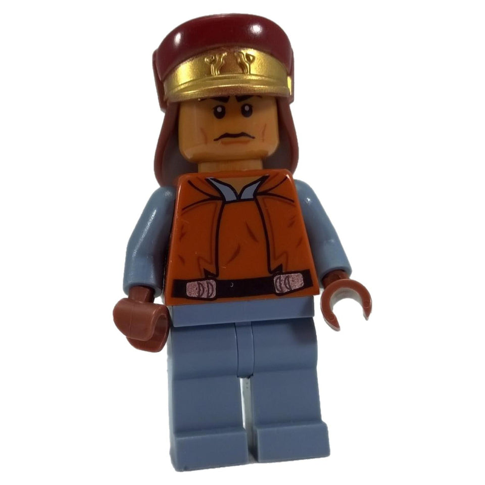 LEGO Star Wars Captain Panaka minifigure sw0321 red hat orange vest