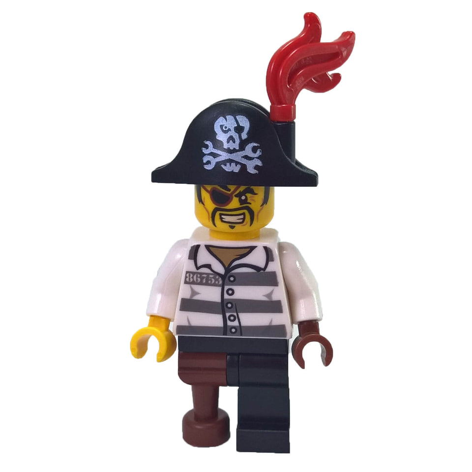 LEGO NINJAGO Captain Soto Minifigure with Skull Hat Hook Hand and Peg Leg njo236