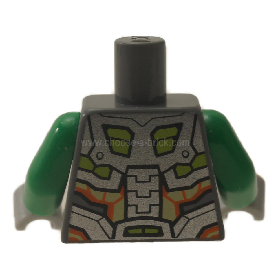 Grigio Bluastro Scuro LEGO® Minifigura Torso – www.choose-a-brick.com