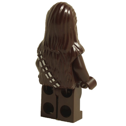 LEGO Star Wars Chewbacca minifigure sw0532 dark brown bandolier, side profile