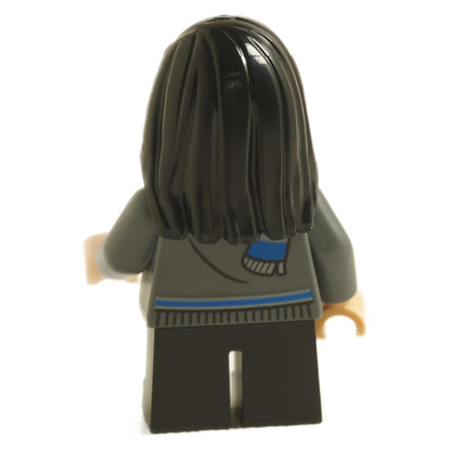 Cho Chang hp522 back view with Ravenclaw sweater back print and long dark hair piece