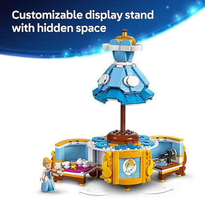 LEGO Disney Cinderella dress building set display model,customizable