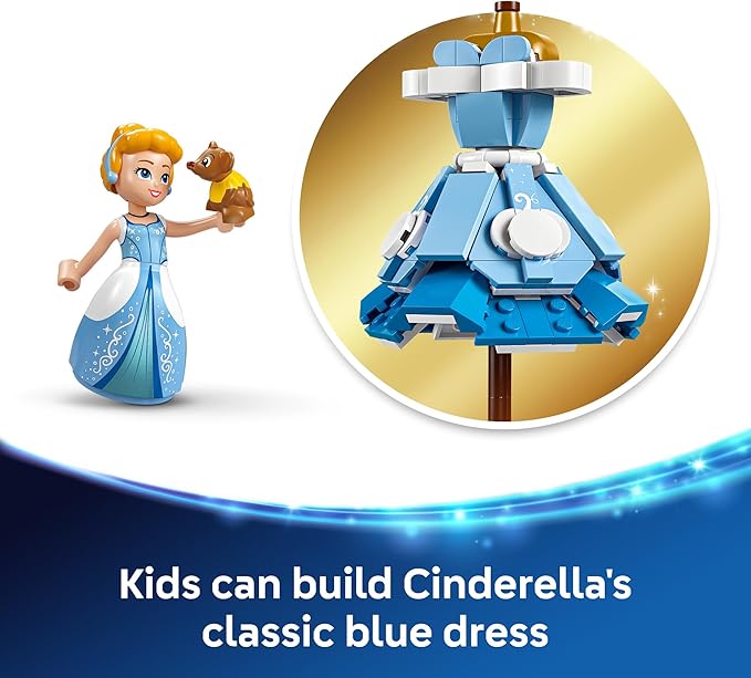 LEGO Disney Cinderella dress building set display model