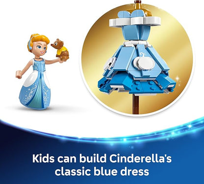 LEGO Disney Cinderella dress building set display model