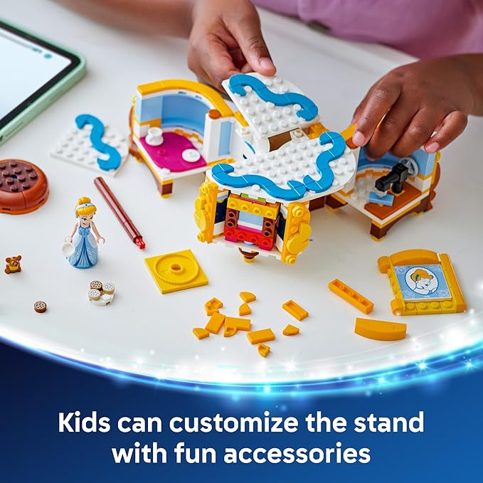 LEGO Disney Cinderella dress building set display model, play