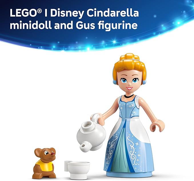 LEGO Disney Cinderella dress building set display model, minifigure