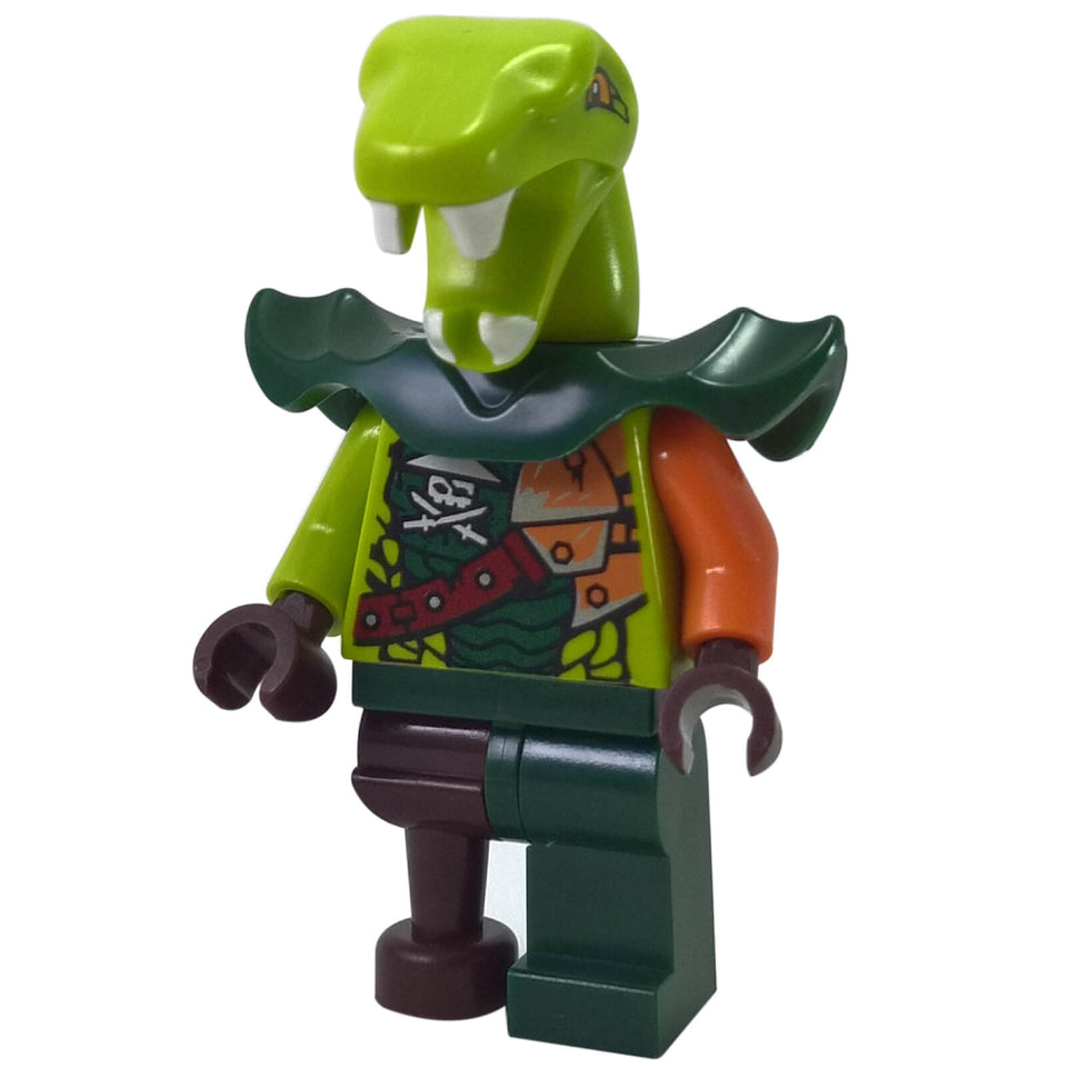LEGO® NINJAGO Clancee minifigure njo238 with shoulder armour and peg leg
