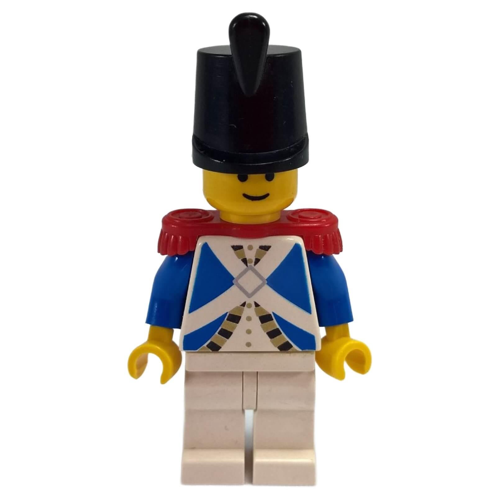Imperial soldier minifigure with classic uniform and printed torso