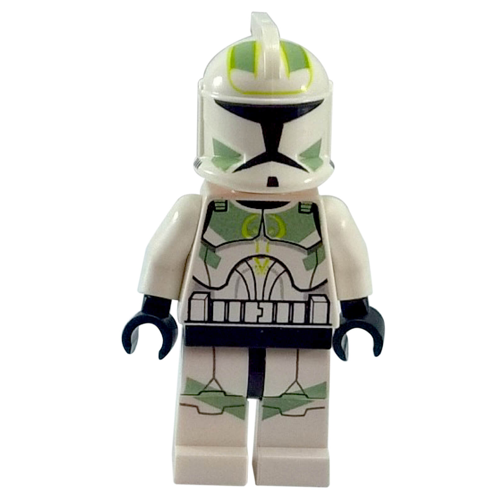 LEGO® Clone Commander sw0298 minifigure with sand green armor markings