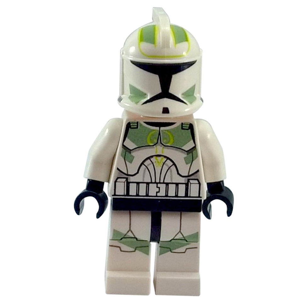 LEGO® Clone Commander sw0298 minifigure with sand green armor markings