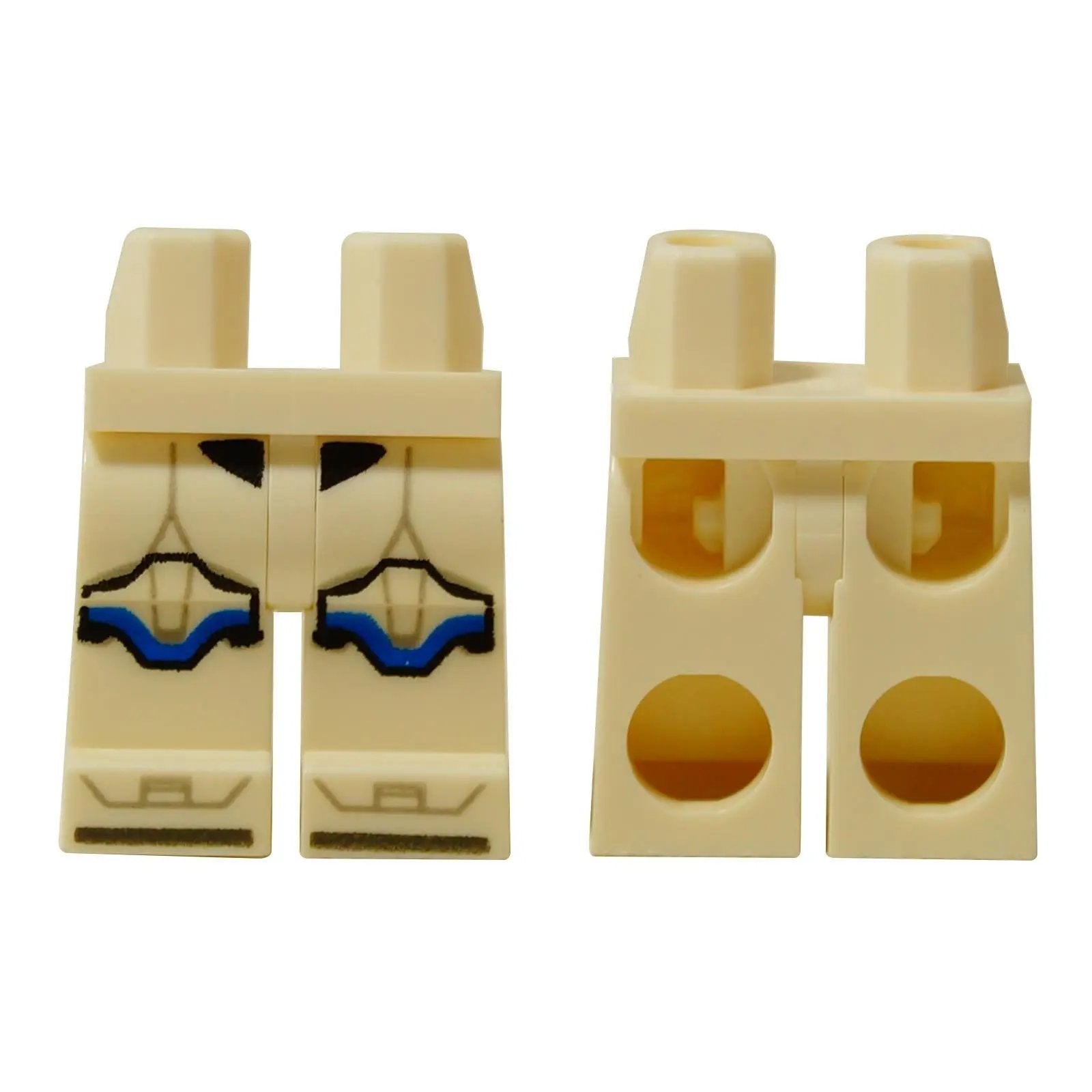 LEGO minifigure legs clone trooper armor print blue 970c00pb1115