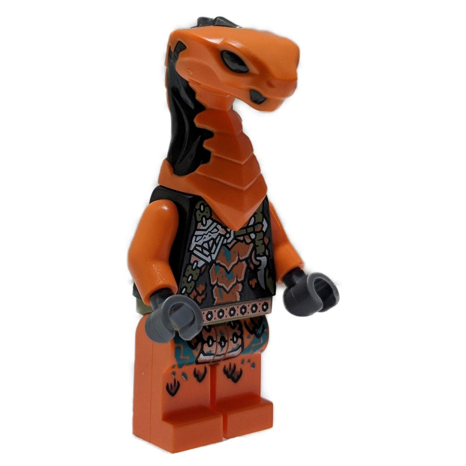 LEGO NINJAGO cobra mechanic core minifigure orange serpent head armor njo0717