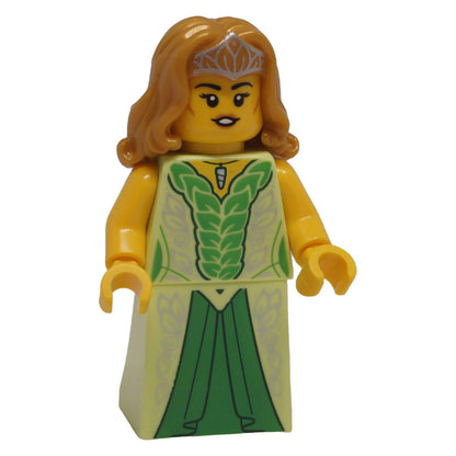 LEGO® Unicorn Elf col484 Series 29 front view with open-eye expression