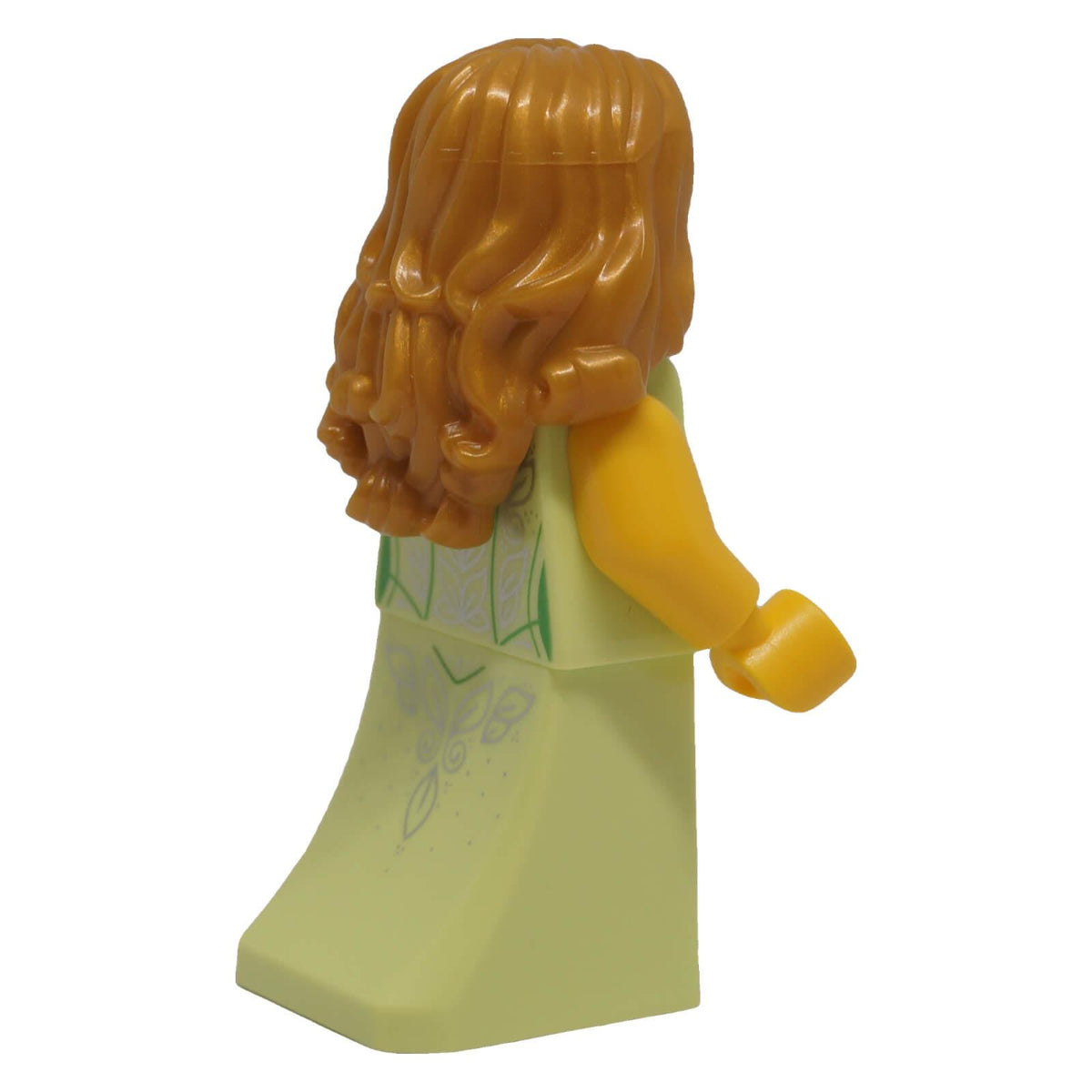 LEGO® Unicorn Elf col484 Series 29 rear angled view showing hair and decorated dress