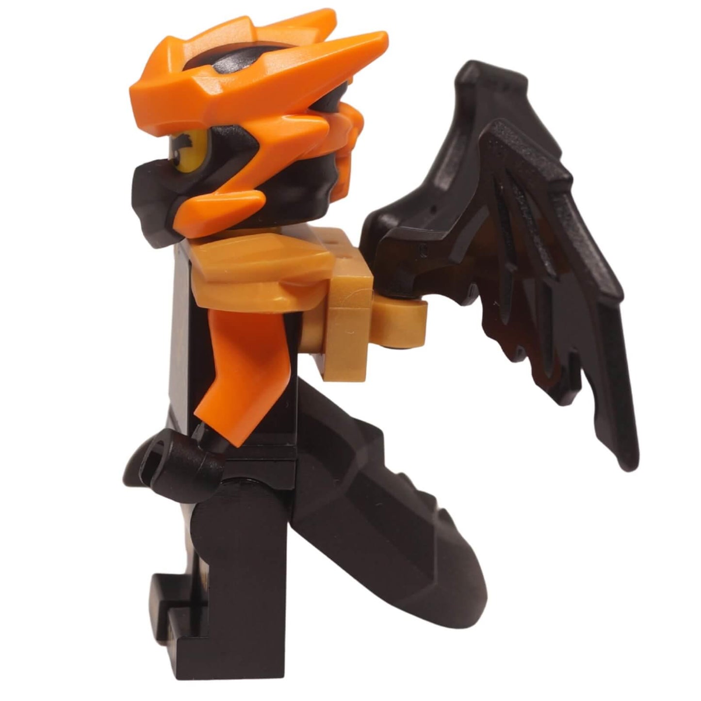 LEGO® NINJAGO® Cole Drachenform Helm mit Hörnern, Seitenansicht S4
