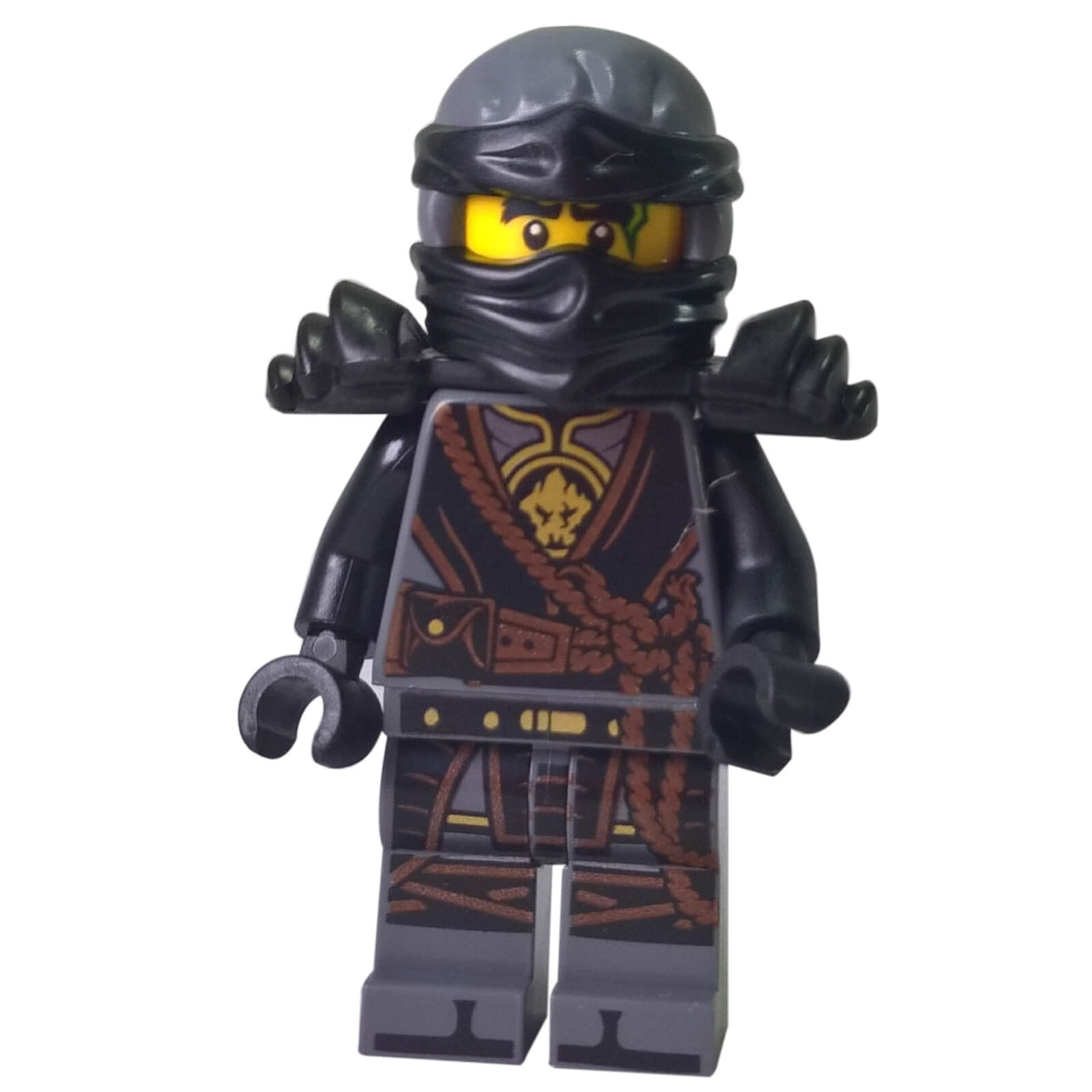 LEGO® Cole njo280 Hands of Time Black Armour – www.choose-a-brick.com