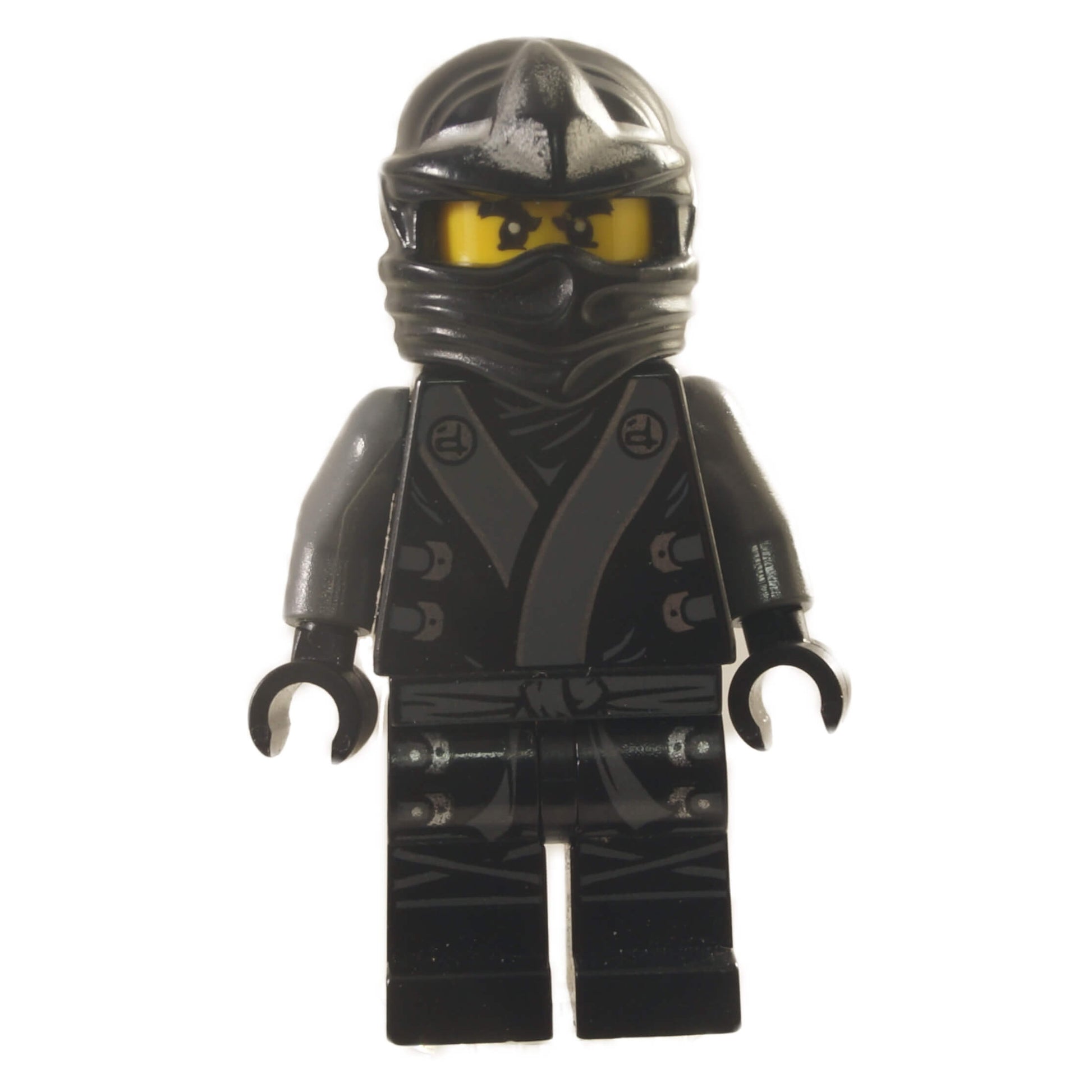 LEGO® NINJAGO Cole Kimono minifigure njo0080 in black outfit and ninja head wrap