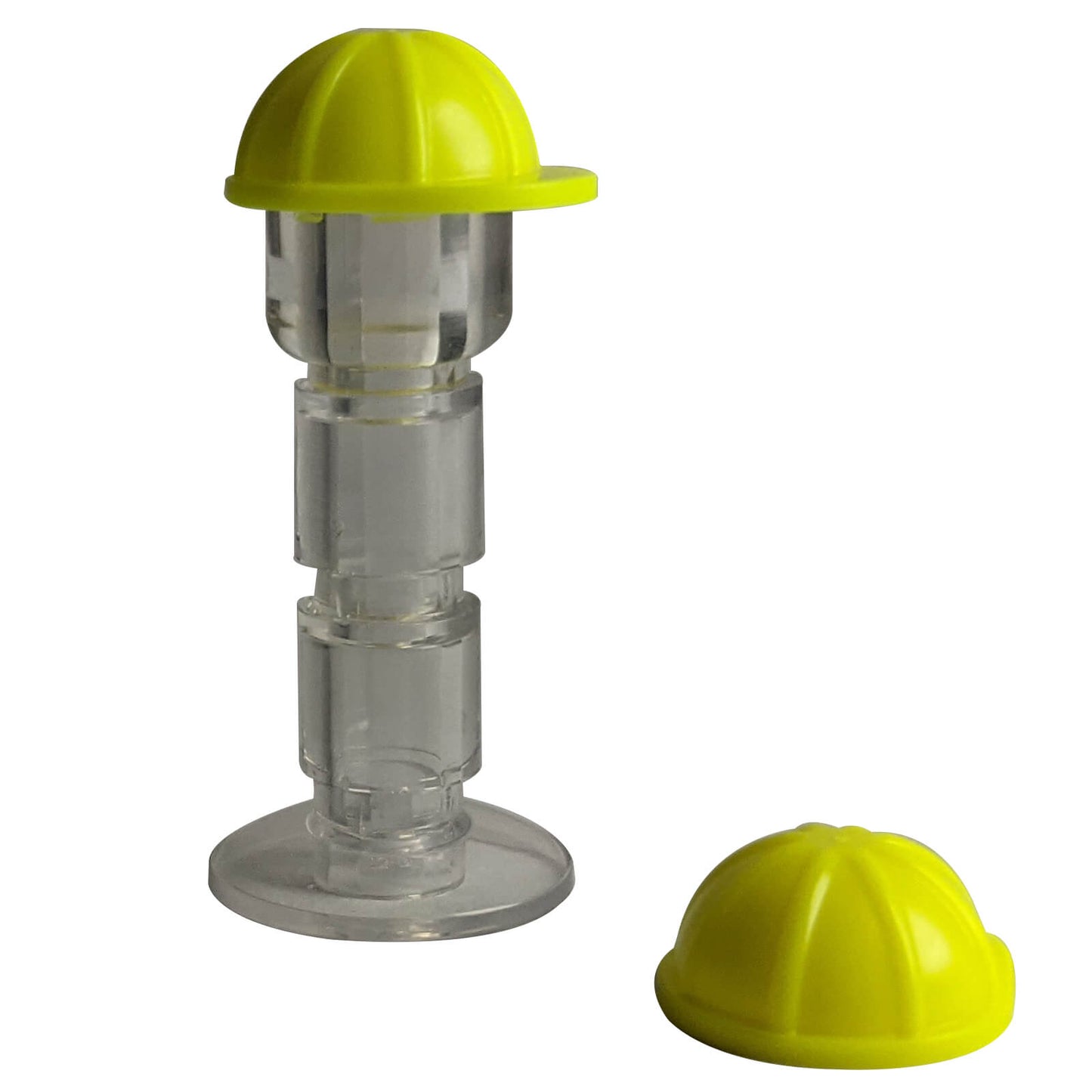 LEGO® minifigure construction helmet 3833 neon yellow safety helmet for minifigure