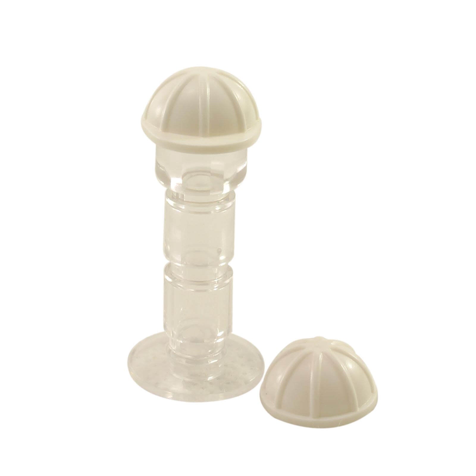 LEGO® minifigure construction helmet 3833 white safety helmet for minifigure
