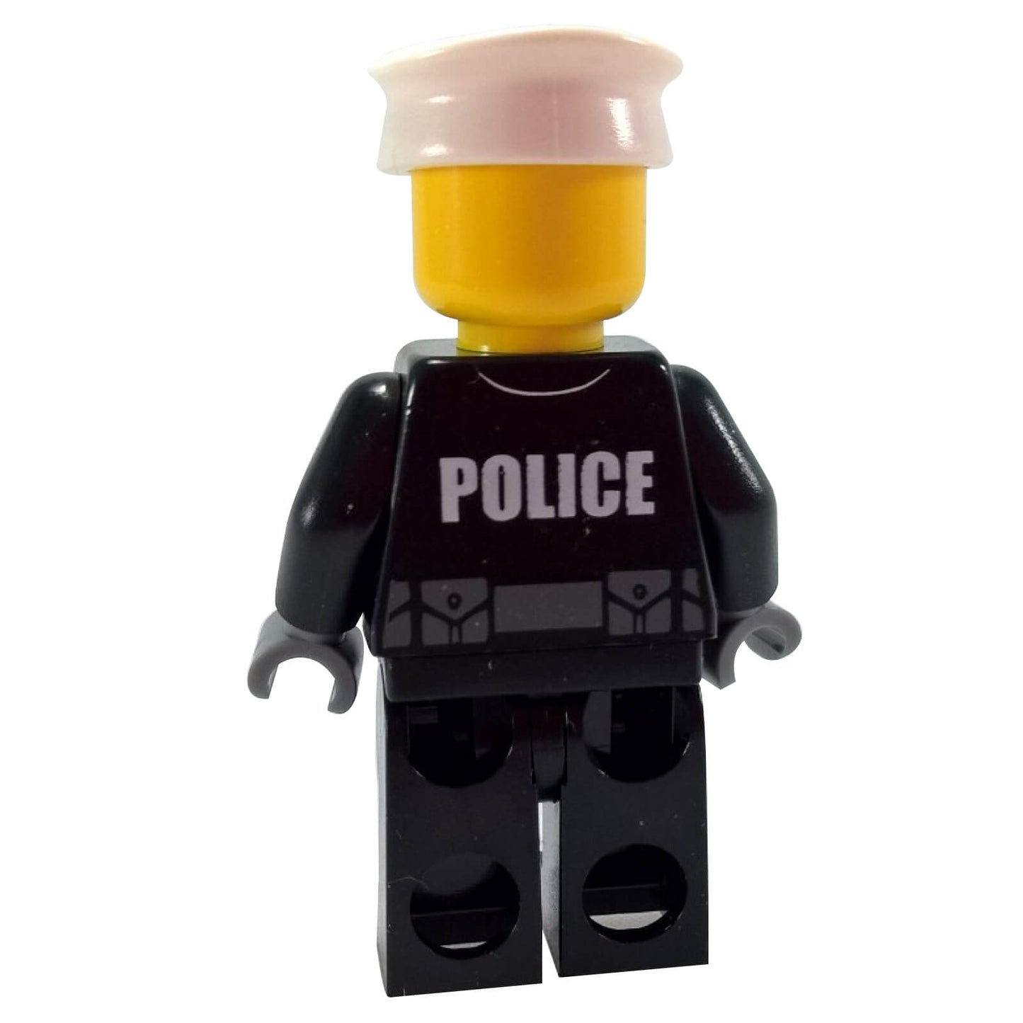 Police Officer White Hat Minifigure cty0256