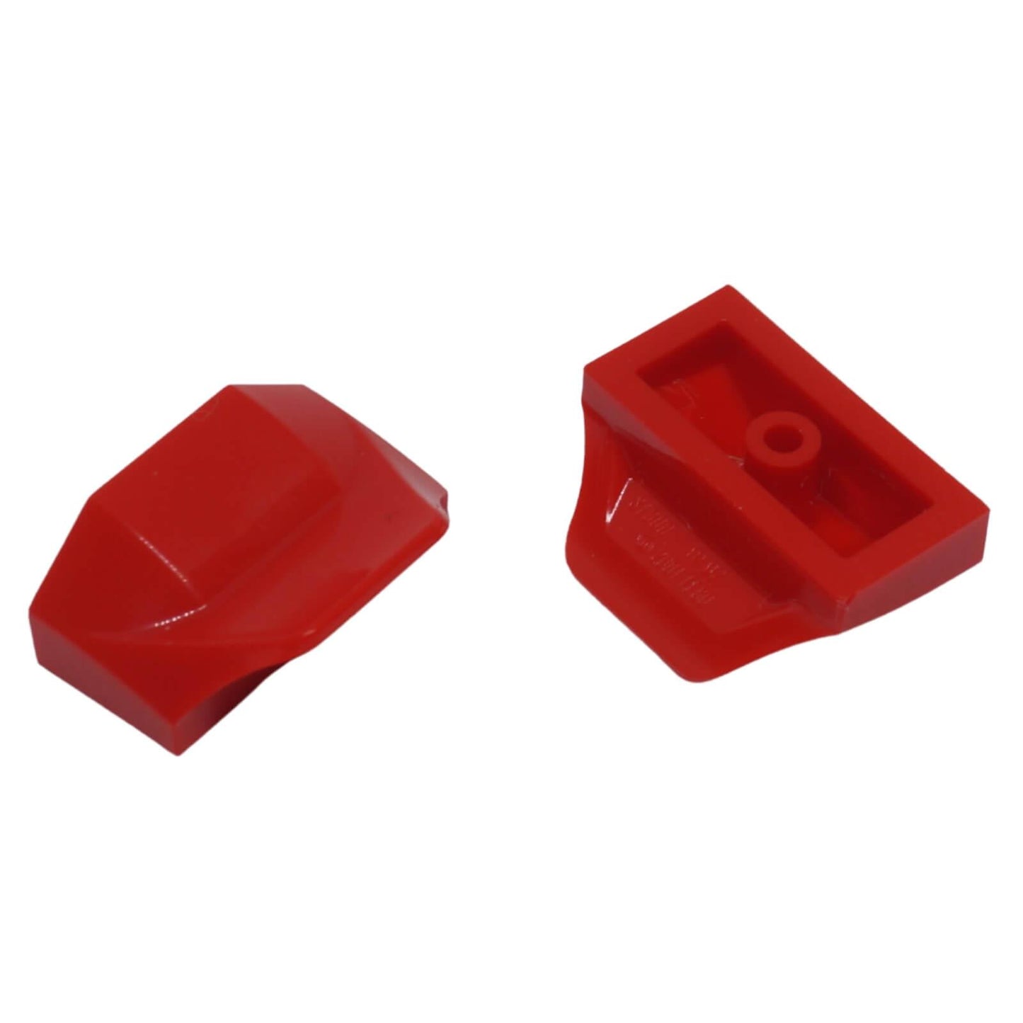 Red LEGO® Curved Wing End Slope 1 x 2 x 2/3 part 47458