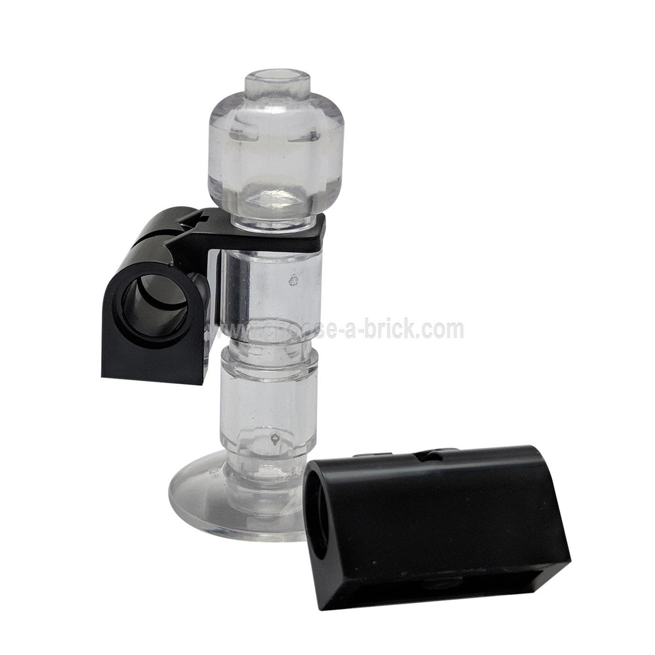 Minifig, zaino con fori orizzontali per perni 