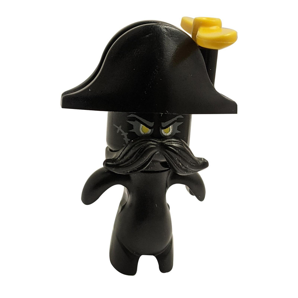 LEGO® DREAMZzz™ Minifigure Captain Bedbeard with Tricorn Hat, Eye Patch, and Dreamy Pirate Outfit