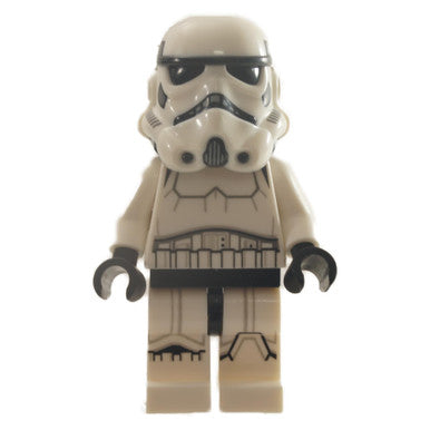 Casco de Stormtrooper con moldeado dual, cuadrados grises en la parte posterior, ceño fruncido 