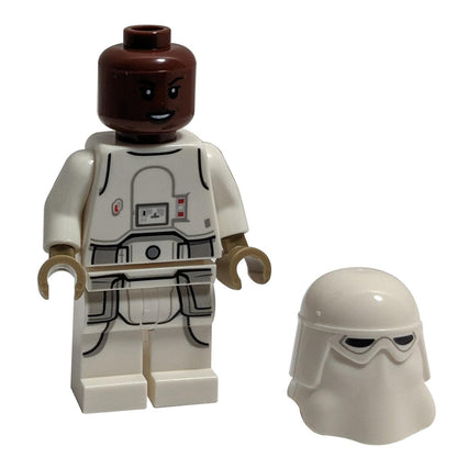 Snowtrooper, Printed Legs, Dark Tan Hands - Female, Reddish Brown Head