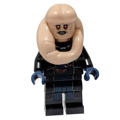 LEGO Bib Fortuna minifigure, clenched teeth, front view