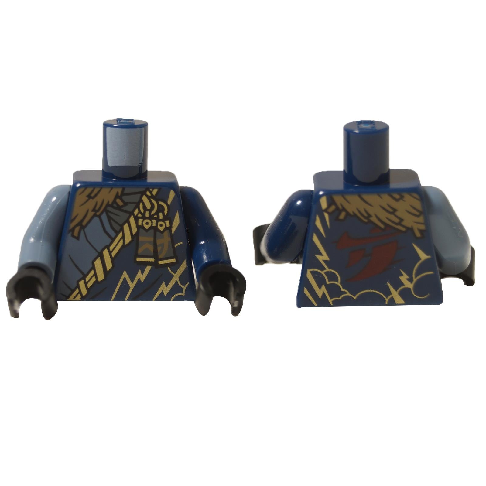 dark blue lego ninja jacket torso lightning rope 973pb5976c01
