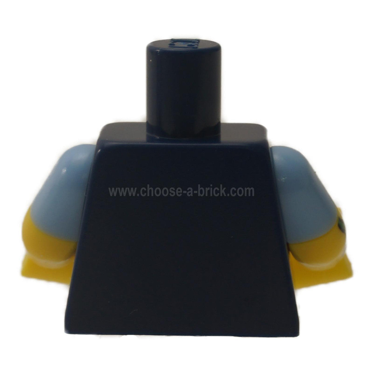 dark blue LEGO vest torso light blue shirt tattoo arm 973pb1991c01 -
view of backside