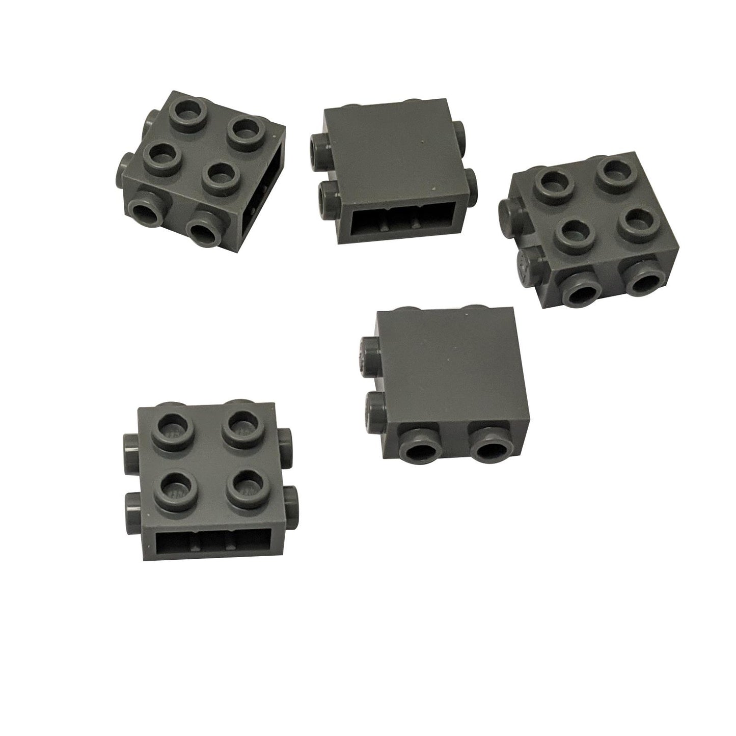 Tmavě modrošedá modifikovaná cihla 1 x 2 x 1 2/3 část 67329 s výstupky na straně pro LEGO® stavební spojení
