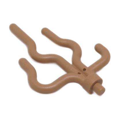Dark tan plant sea grass seaweed element for LEGO® underwater scenes, landscapes, and nature builds
