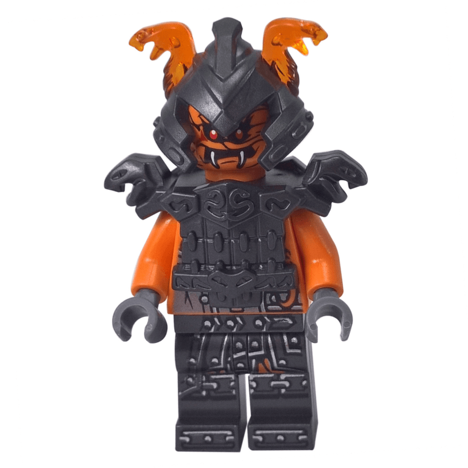 LEGO® NINJAGO Commander Blunck minifigure njo0293 dark armor orange head
