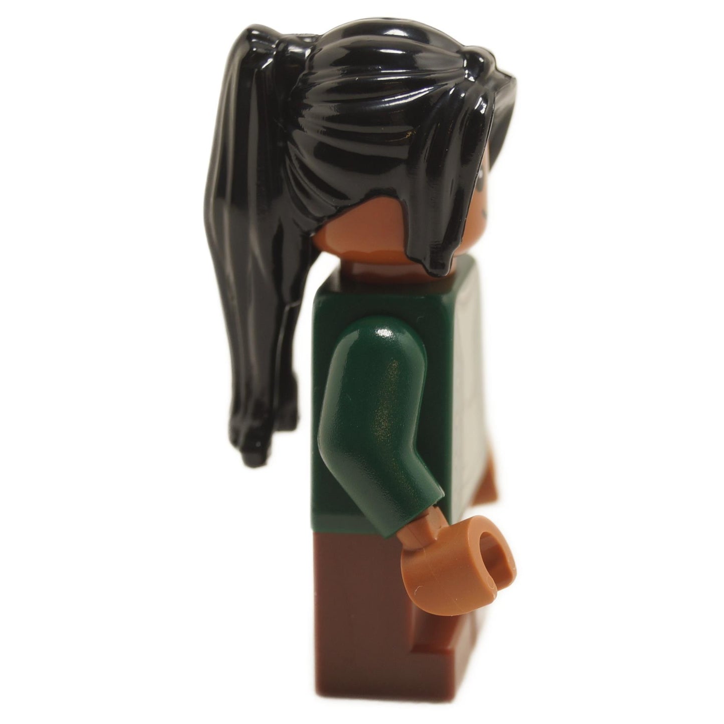 Padma Patil - Dark Green Jacket, Reddish Brown Short Legs