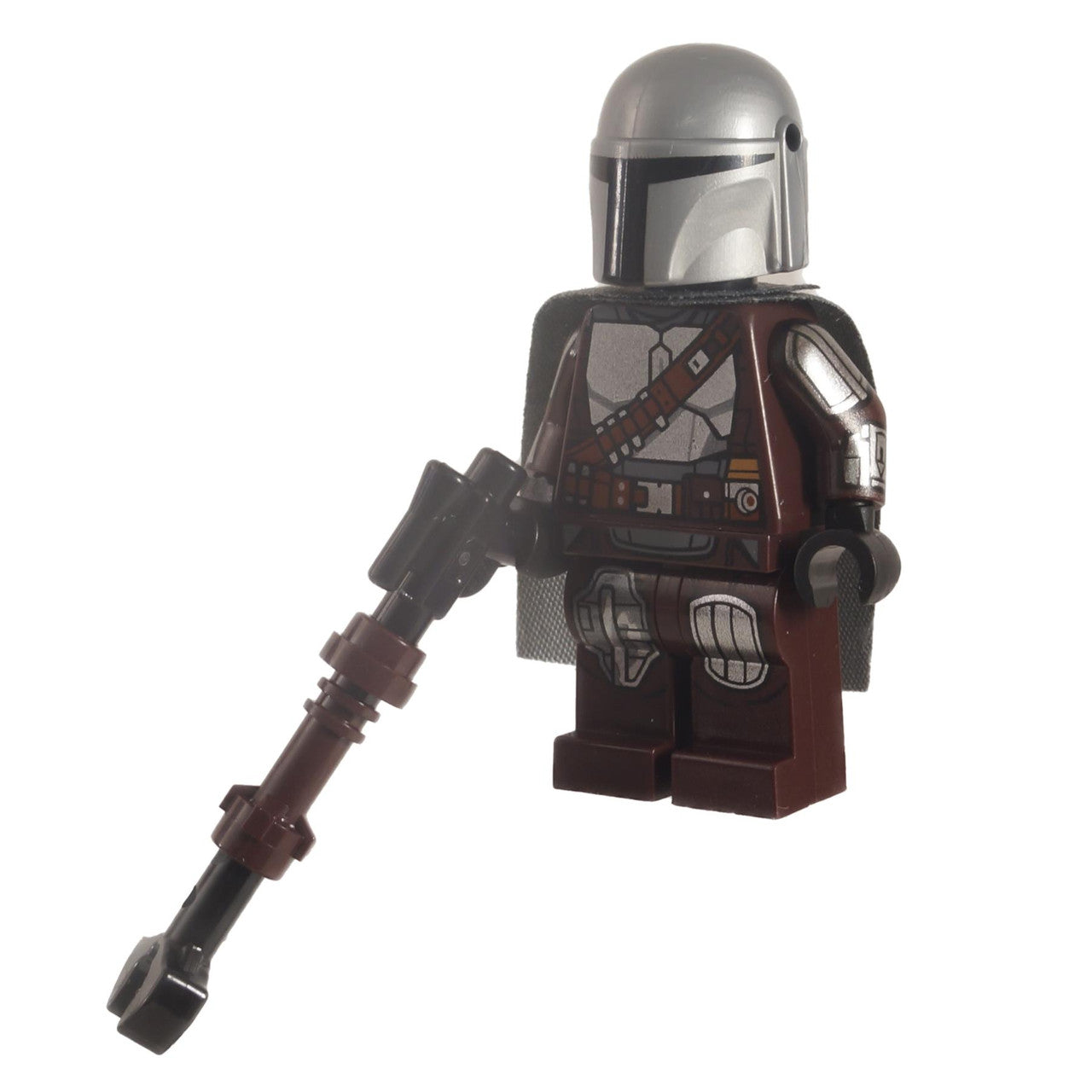 LEGO The Mandalorian Din Djarin Minifigure sw1135 with Beskar Armor and Rifle