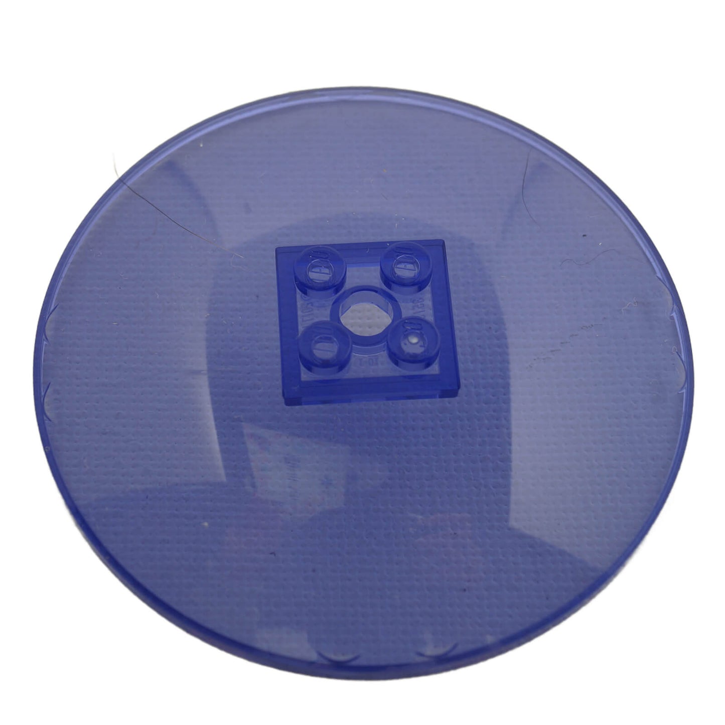 Transparent purple LEGO® dish 8 x 8 inverted radar with solid studs large round radar dish element