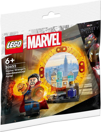 LEGO Doctor Strange's Interdimensional Portal polybag, front view