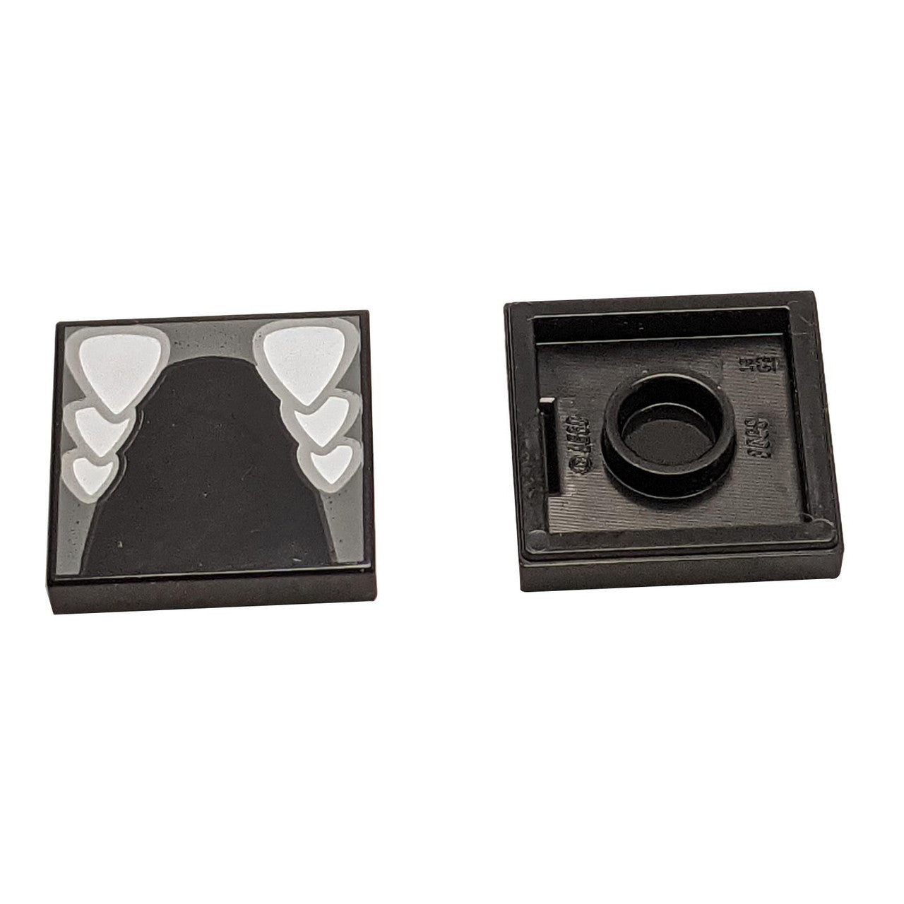 LEGO Tile 2 x 2 with Dry Bowser lower jaw pattern 3068bpb2298