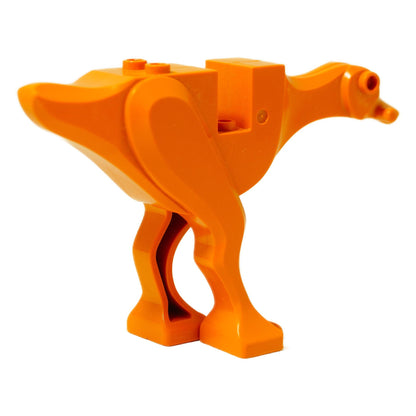 LEGO® Star Wars Kaadu Gungan beast figure in earth orange, molded creature used by Gungans in Star Wars builds, side profile view