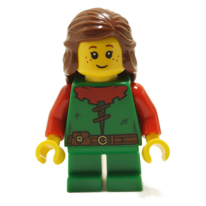 Forest Girl - Red, Long Hair