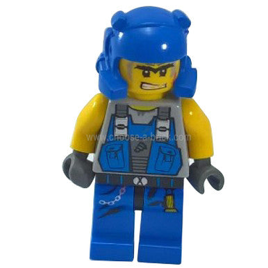 Power Miner - Orange Scar, Helmet